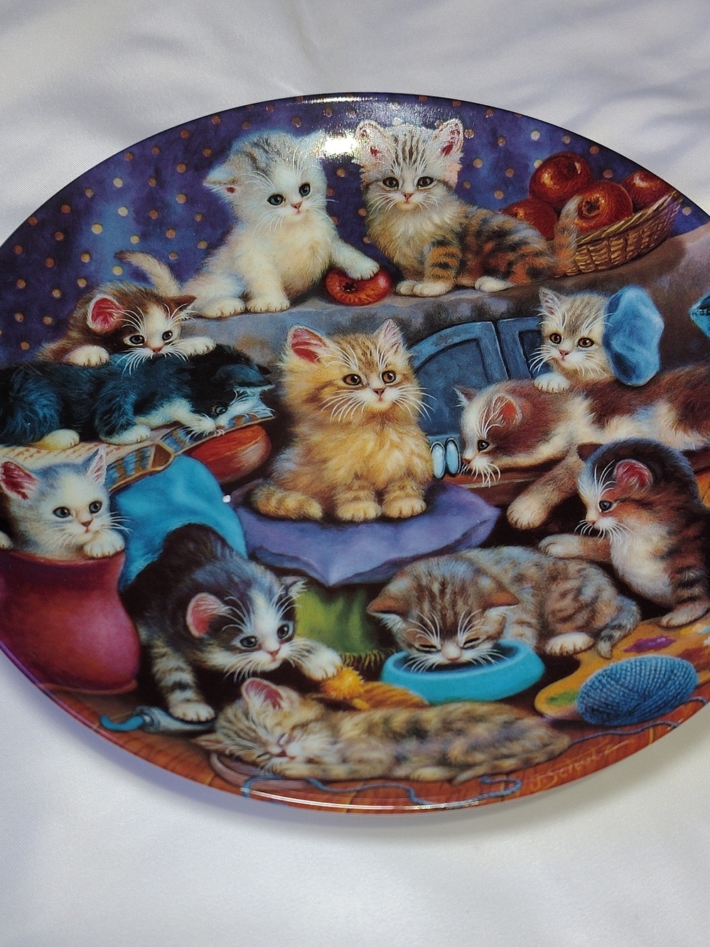 "Frisky Business " Collector Plate